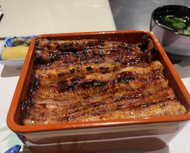 Dinner at Unagi Uomasa (うなぎ 魚政)
