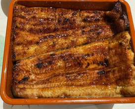Dinner at Unagi Uomasa (うなぎ 魚政)