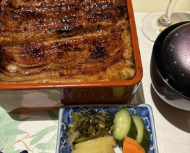 Dinner at Unagi Uomasa (うなぎ 魚政)