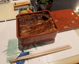 Dinner at Unagi Uomasa (うなぎ 魚政)