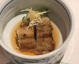 Dinner at Unagi Uomasa (うなぎ 魚政)
