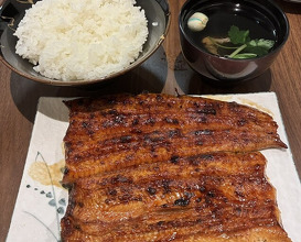 Dinner at Unagi Uomasa (うなぎ 魚政)