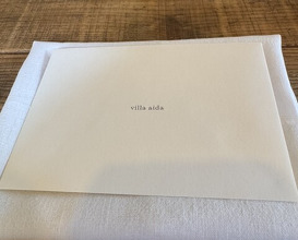 Dinner at Villa Aida (ヴィラ・アイーダ)