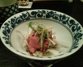 Dinner at Wada Kin (和田金)