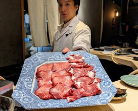 Dinner at Wagyu Lab K (和牛lab K)