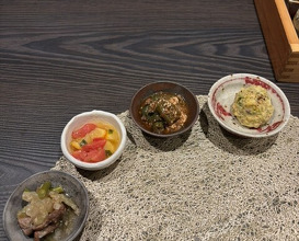 Dinner at Nakatsu Woniku