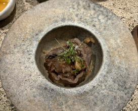 Dinner at Nakatsu Woniku