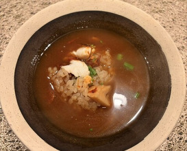Dinner at Nakatsu Woniku