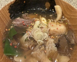 Dinner at Nakatsu Woniku