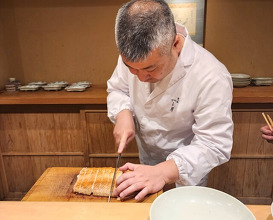 Dinner at Tominokoji Yamagishi