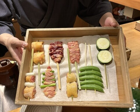 Dinner at Tori Yamamoto (とり やまもと)