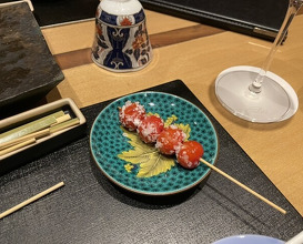 Dinner at Tori Yamamoto (とり やまもと)