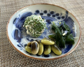 Dinner at Ishiusuhiki Soba Kobo Yama no Mi (石臼挽き蕎麦香房 山の実)