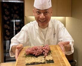 Dinner at Sushi Yasumitsu (鮨 やすみつ)