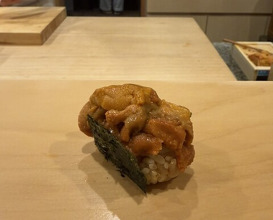 Dinner at Sushi Yasumitsu (鮨 やすみつ)