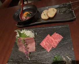 Dinner at Yoroniku