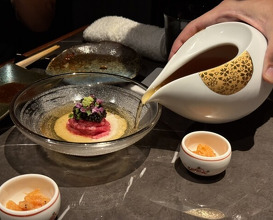 Dinner at YORONIKU TOKYO
