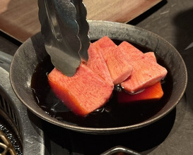 Dinner at YORONIKU TOKYO