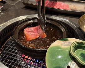 Dinner at YORONIKU TOKYO