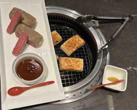 Dinner at YORONIKU TOKYO