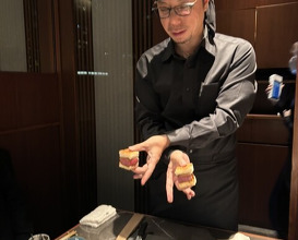 Dinner at YORONIKU TOKYO
