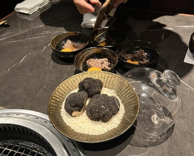 Dinner at YORONIKU TOKYO