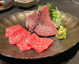 Dinner at YORONIKU TOKYO