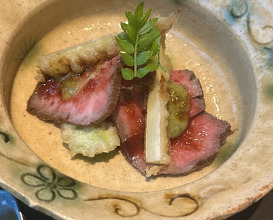 Dinner at YORONIKU TOKYO