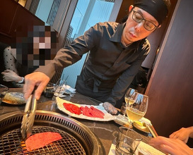 Dinner at YORONIKU TOKYO