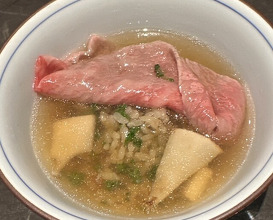 Dinner at YORONIKU TOKYO