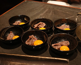 Dinner at YORONIKU TOKYO