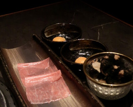 Dinner at YORONIKU TOKYO