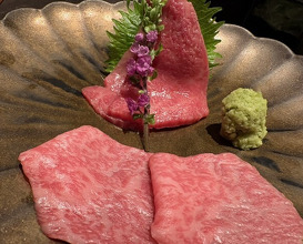 Dinner at YORONIKU TOKYO
