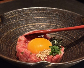 Dinner at YORONIKU TOKYO