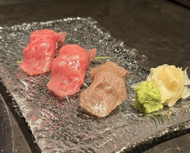 Dinner at YORONIKU TOKYO
