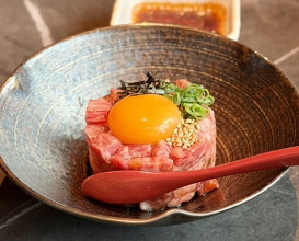 Dinner at YORONIKU TOKYO