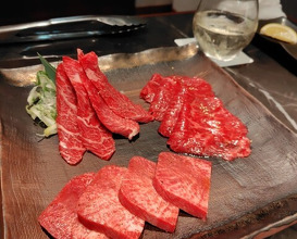 Dinner at YORONIKU TOKYO