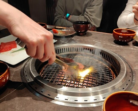 Dinner at YORONIKU TOKYO