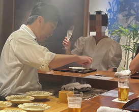 Dinner at Higashiyama Yoshihisa (東山 吉寿)