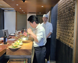 Dinner at Higashiyama Yoshihisa (東山 吉寿)
