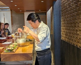 Dinner at Higashiyama Yoshihisa (東山 吉寿)