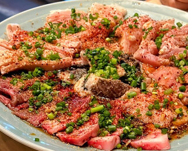 Dinner at Sumibi Yaki Yuji (炭火焼 ゆうじ)