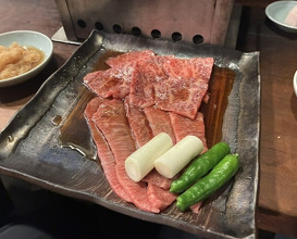 Dinner at Sumibi Yaki Yuji (炭火焼 ゆうじ)