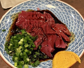 Dinner at Sumibi Yaki Yuji (炭火焼 ゆうじ)
