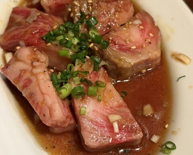 Dinner at Sumibi Yaki Yuji (炭火焼 ゆうじ)