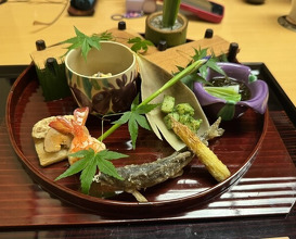 Dinner at Zeshin (是しん)