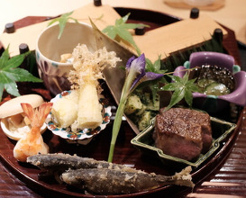 Dinner at Zeshin (是しん)