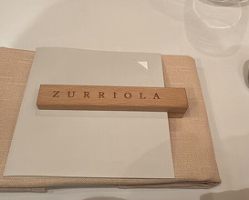Dinner at ZURRIOLA (スリオラ)