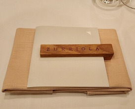 Dinner at ZURRIOLA (スリオラ)