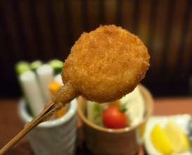 Dinner at Kushi Katsu A-bon (串かつ あーぼん)